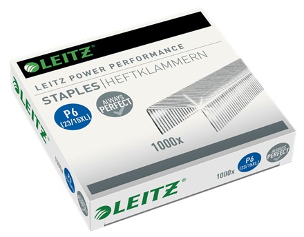Capse LEITZ Power Performance, P6, 23/15XL, 1000 buc/cutie