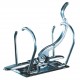 Biblioraft ESSELTE No. 1 Power, A4, plastifiat PP/PP, margine metalica, 75 mm - Vivida rosu