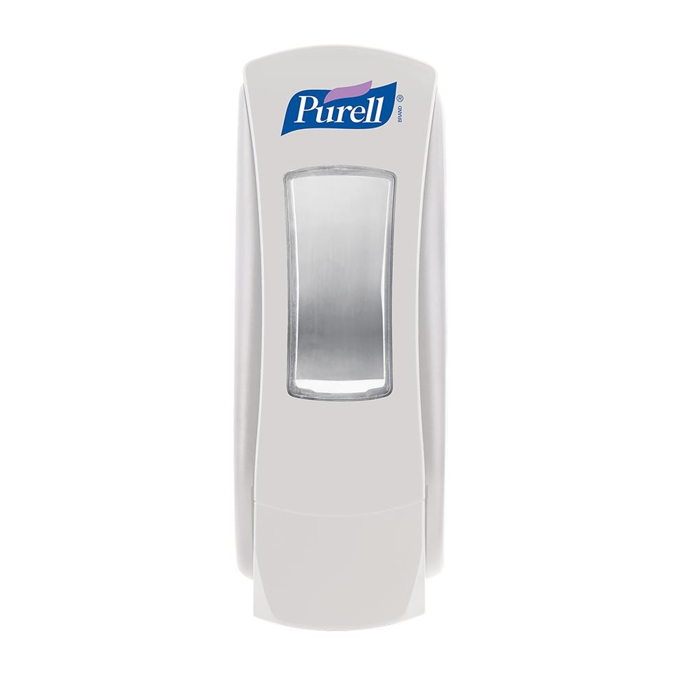 Dispenser Purell, ADX, manual, pentru gel dezinfectant, 1200 ml, alb