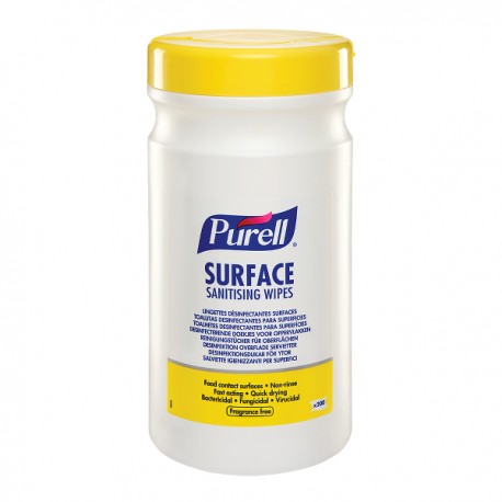 Servetele dezinfectante, Purell Surface, pt suprafete, 100 portii/pachet