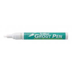 Marker ARTLINE 419 Grout Pen, pentru rosturi, corp metalic, varf tesit, 2.0-4.0mm - alb