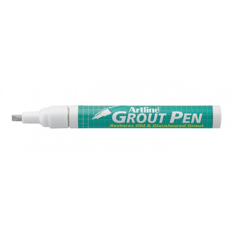 Marker ARTLINE 419 Grout Pen, pentru rosturi, corp metalic, varf tesit, 2.0-4.0mm - gri