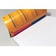 Blocnotes A4+, OXFORD International Notepad, 80 file-90g/mp, 4 perf., coperta carton - dictando