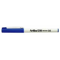 Liner ARTLINE 210, varf fetru 0.6mm - albastru