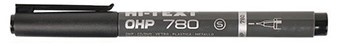 Marker OHP Noki Hi-Text 780, negru