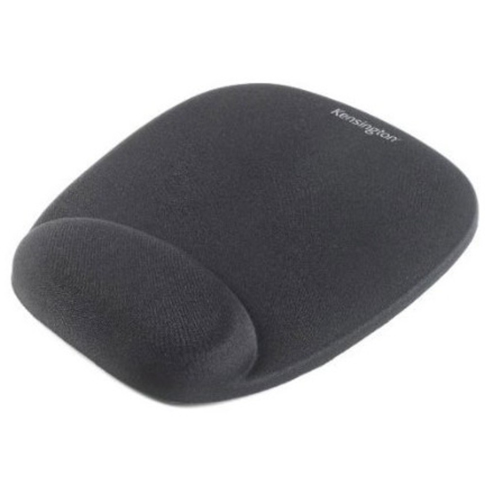 Mouse Pad Kensington, cu suport ergonomic pentru incheietura mainii, cu spuma, negru