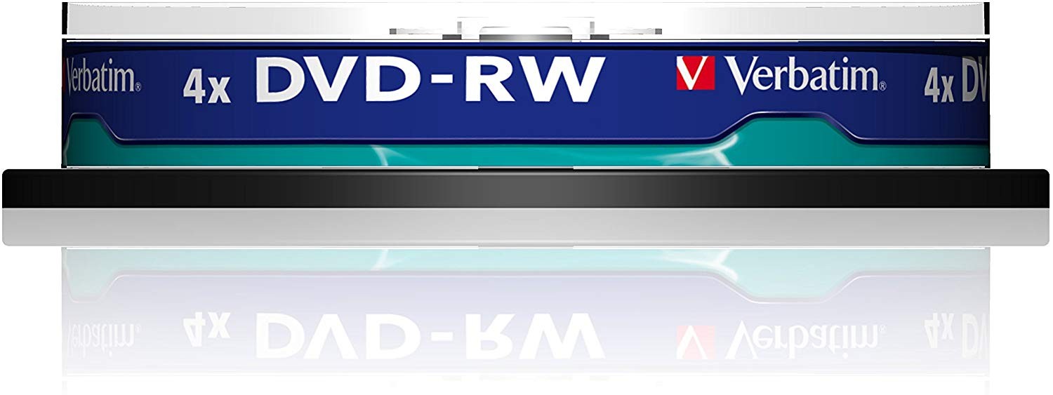 DVD-RW Verbatim SL 4X 4.7GB Spindle Matt Silver, 10 buc/set