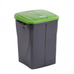 Cos Eco Bin, 45 litri, capac verde