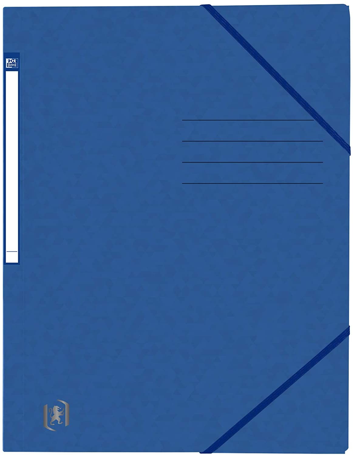 Dosar A4, carton MultiStrat 390g/mp, cu elastic, OXFORD Top File - albastru