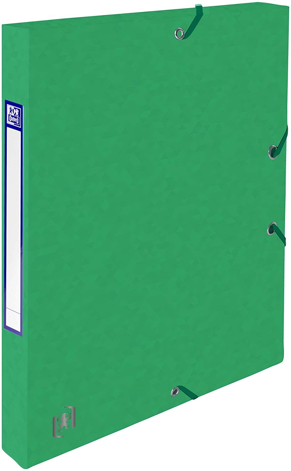 Mapa A4, carton MultiStrat 390g/mp, cu elastic, 25mm latime, OXFORD Top File - verde