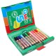 Creioane colorate, cutie carton, 12 culori/set, ALPINO Baby