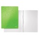 Dosar cu sina LEITZ WOW, carton laminat, A4, 250 coli, verde