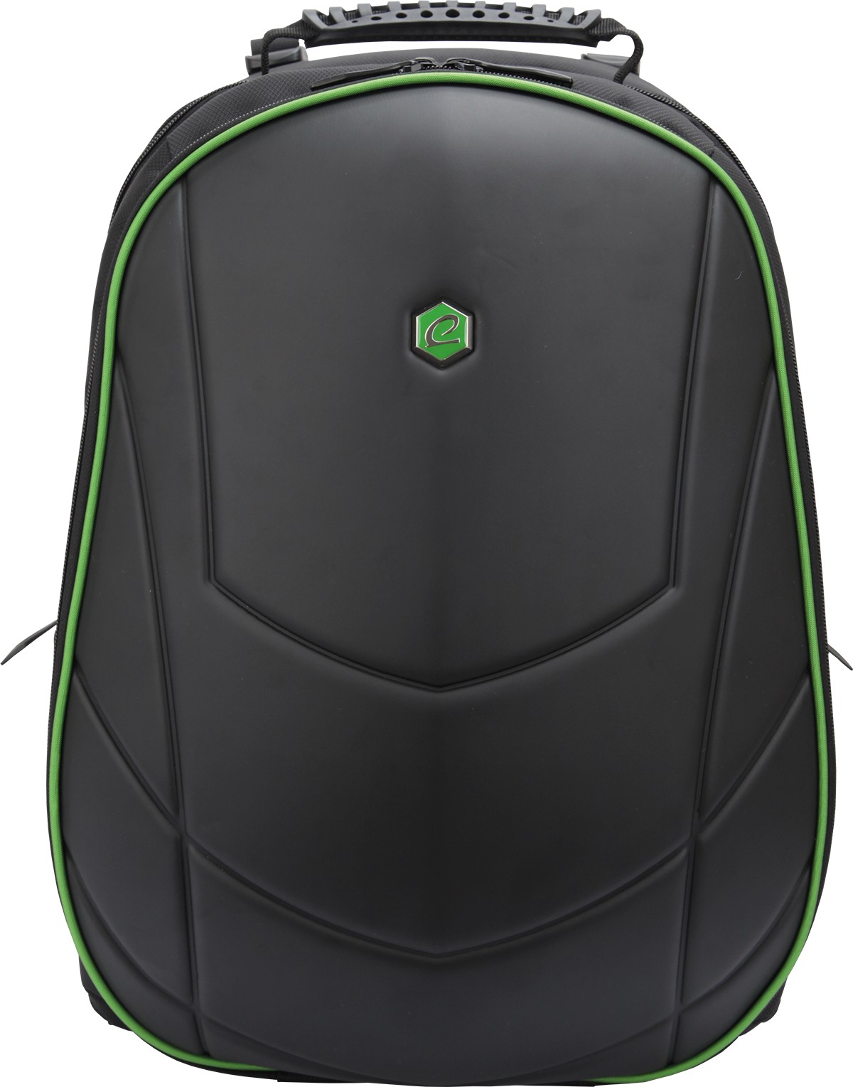 Rucsac BESTLIFE Gaming Assailant - negru/verde - laptop 17 inch, compartiment anti-vibratie, charge pentru USB