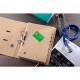 Separatoare carton reciclat, A4, 10 buc/set, OXFORD Touareg - culoarea nisipului