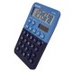 Calculator de birou, 8 digits, 120 x 76 x 23 mm, dual power, SHARP EL-760RBBL -albastru/bleumarin