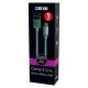 Cablu date GRIXX - Micro USB to USB, impletit, lungime 1m - verde