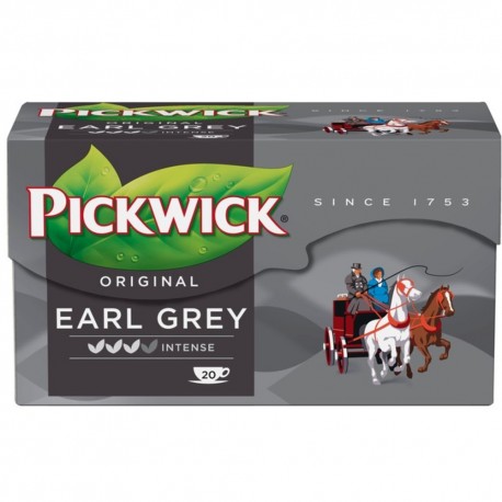 Ceai PICKWICK FINEST CLASSICS - Earl Grey Tea - negru cu pere bergamote - 20 x 2 gr./pachet