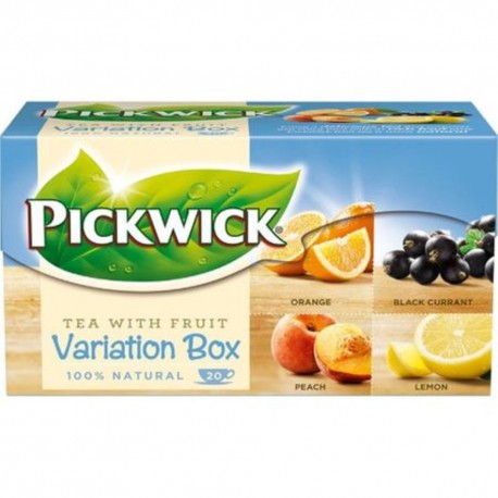 Ceai PICKWICK FRUIT FUSION - asortate - 4 x 5 x 1,5 gr./pachet