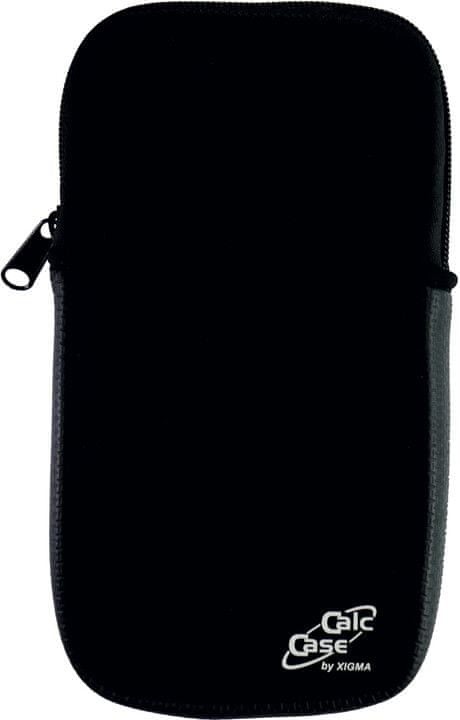 Husa calculator stiintific, BESTLIFE CC22, 215 x 115 x 28mm, neopren negru/textil negru, cu fermoar