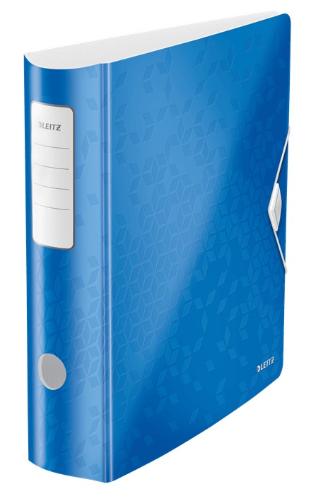 Biblioraft Leitz 180 Active WOW, polyfoam, A4, 82 mm, albastru
