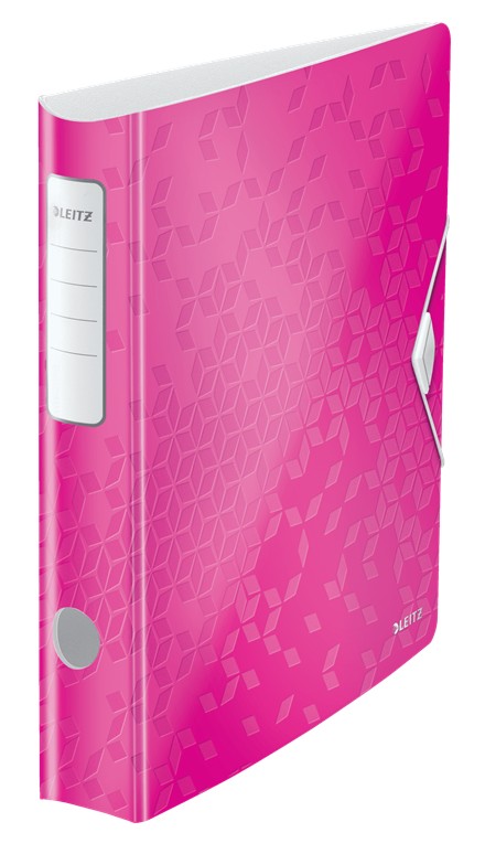 Biblioraft LEITZ 180 Active WOW, polyfoam, A4, 65 mm, roz