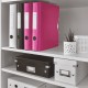 Biblioraft LEITZ 180 Active WOW, polyfoam, A4, 65 mm, roz