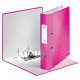 Biblioraft LEITZ 180 WOW, carton laminat, A4, 52 mm, roz