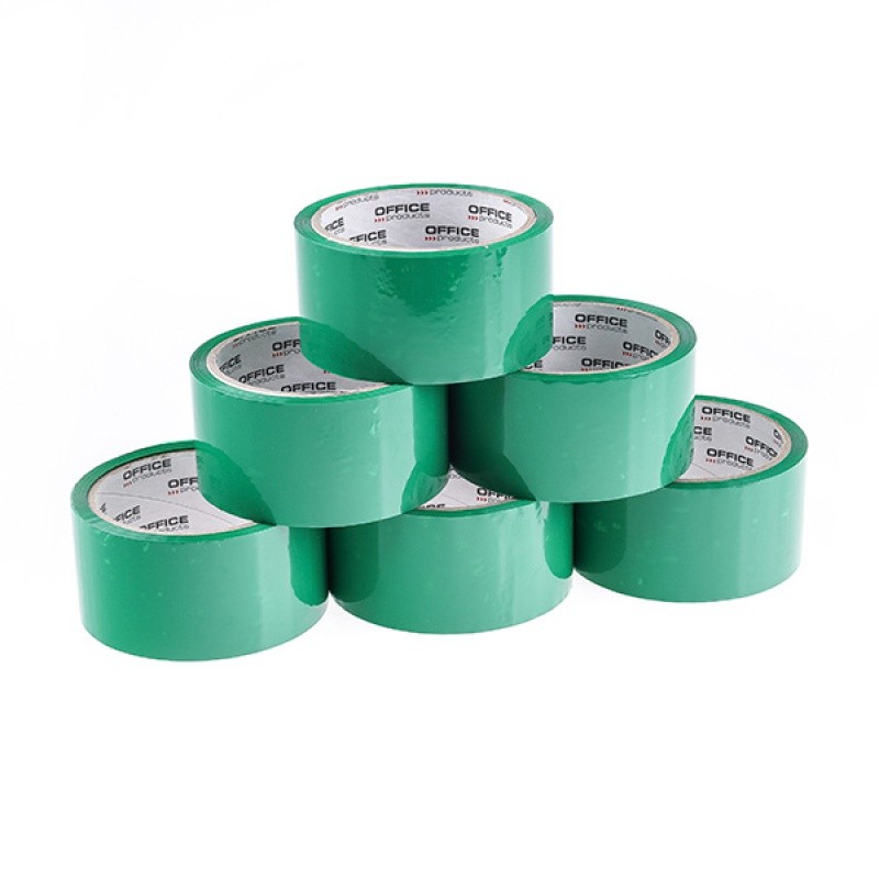 Banda adeziva 48mm x 50 y, 36 microni, acrilica, Office Products - verde