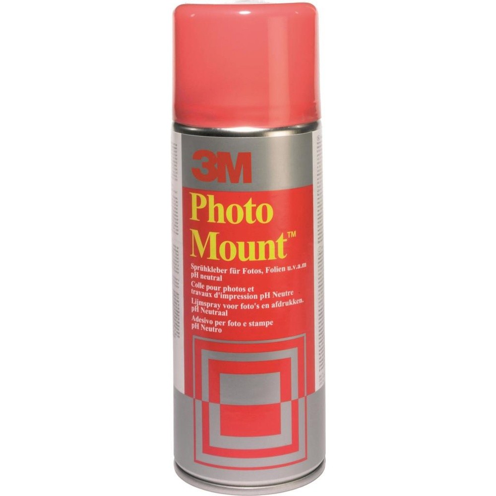 Spray adeziv permanent, cu uscare lenta, 400ml, 3M Spray Photomount