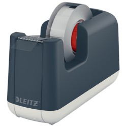 Dispenser pentru banda adeziva LEITZ Cosy, PS, banda inclusa, gri antracit