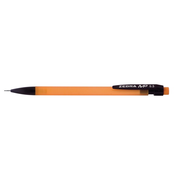 Creion mecanic Zebra MP, mina 0.5 mm, corp plastic, portocaliu