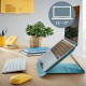 Suport ergonomic LEITZ Cosy, pentru laptop, ajustabil, albastru celest