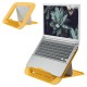 Suport ergonomic LEITZ Cosy, pentru laptop, ajustabil, galben chihlimbar