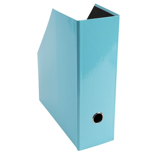 Suport vertical din carton Exacompta Aquarel, A4, 31x25 cm, albastru
