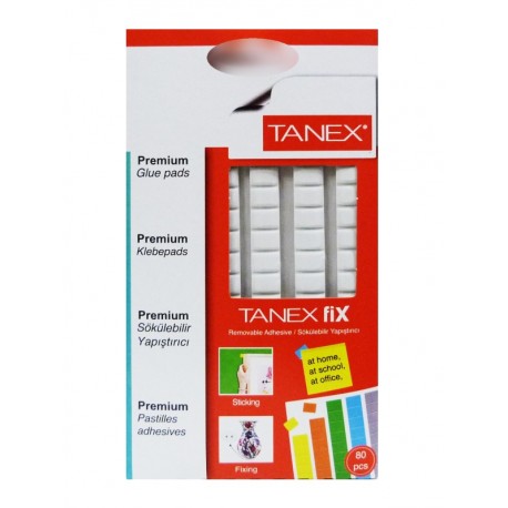 Pastile adezive nepermanente, 50gr, 80buc/set, Tanex Fix