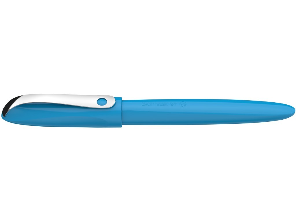 Stilou SCHNEIDER Wavy (tip A - incepator) - design corp albastru