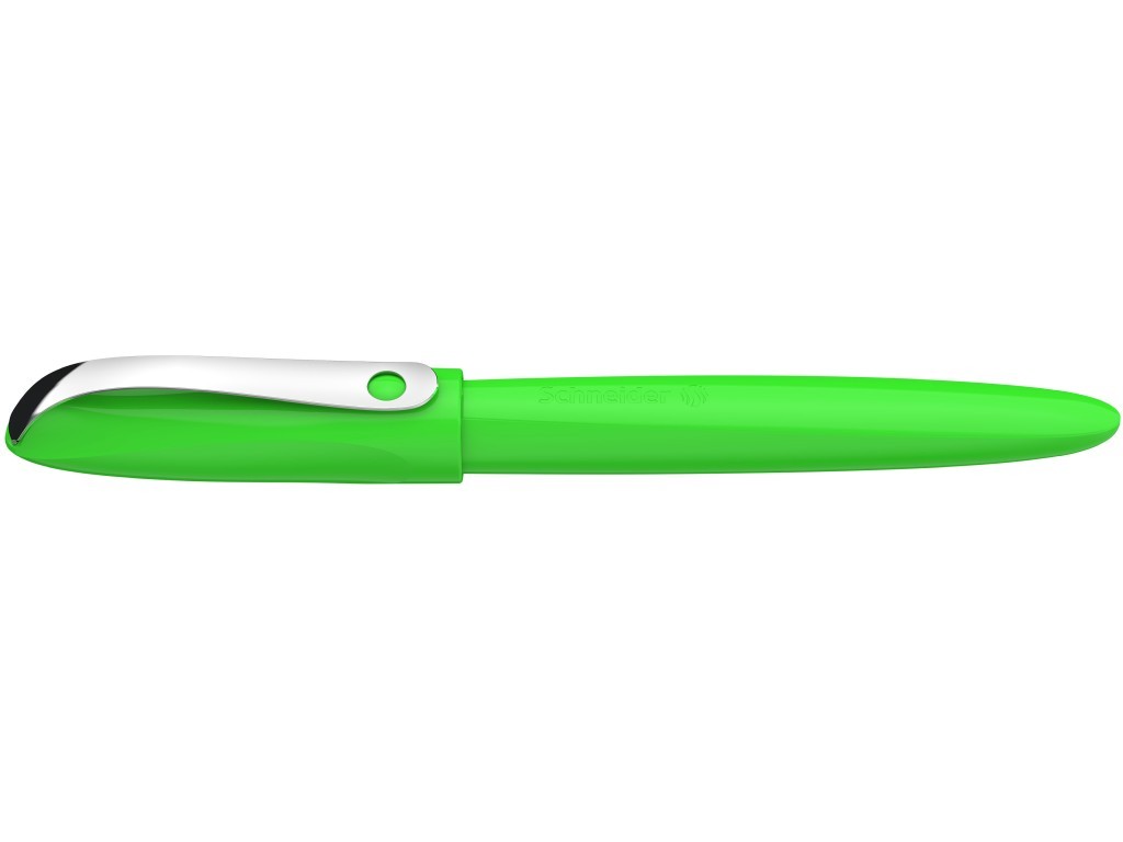 Stilou SCHNEIDER Wavy (tip A - incepator) - design corp verde