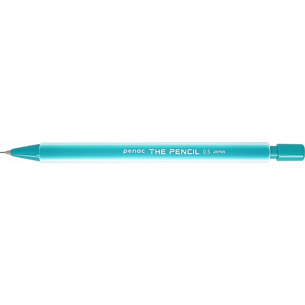 Creion mecanic PENAC The Pencil, rubber grip, 0.5mm, varf plastic - corp verde