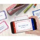 OXFORD Flash Cards 2.0, 80 flash cards/set, A7(75 x 125mm), Scribzee-dict-margine roz