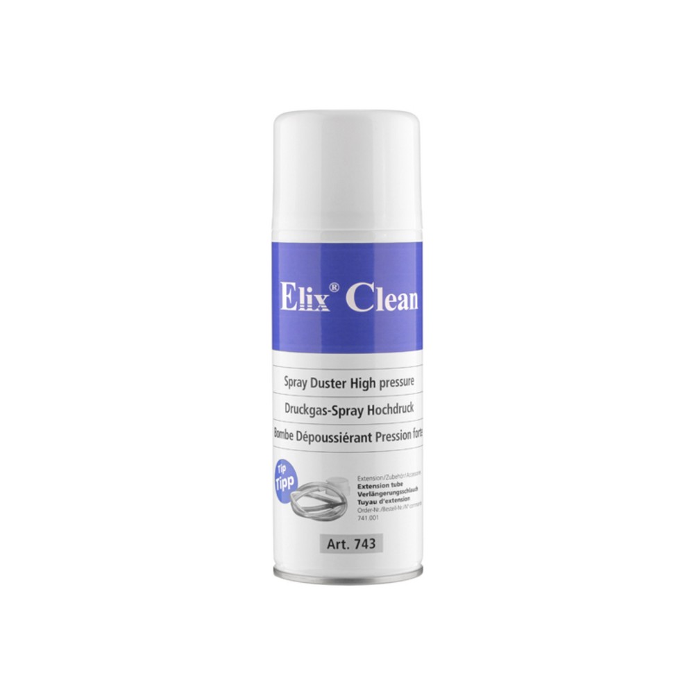 Spray cu aer non-inflamabil, high pressure, 300ml, ELIX Clean