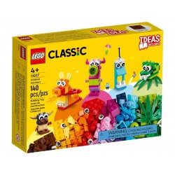 LEGO Classic, Monstri creativi, numar piese 140, varsta 4+