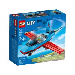 LEGO City, Avion de acrobatii, numar piese 59, varsta 5+