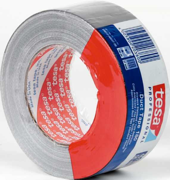 Banda adeziva Tesa Duct Tape, 48 mm x 50 m, argintiu