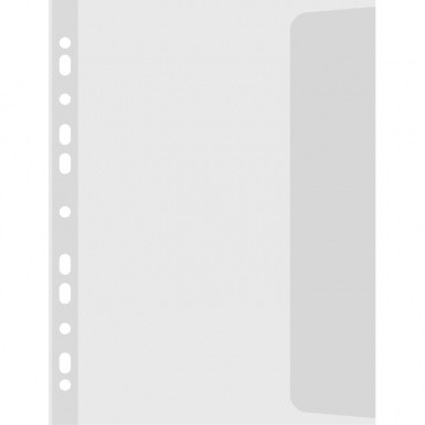 Folie protectie documente B4, cu clapa laterala, 100 microni, 10 folii/set, Donau - transparent