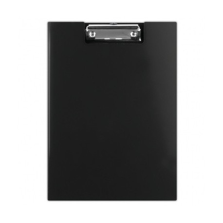 Clipboard, negru, dublu, A4, carton plastifiat Clipboard, negru, dublu, A4, carton plastifiat